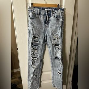 Willow and Root High Rise Ankle Straight